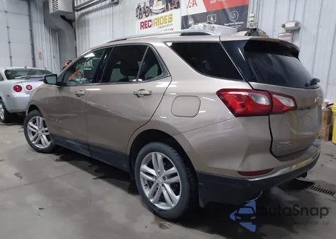 2018 Chevrolet Equinox Premier из США, поврежденный, VIN 3GNAXWEX0JL312355
